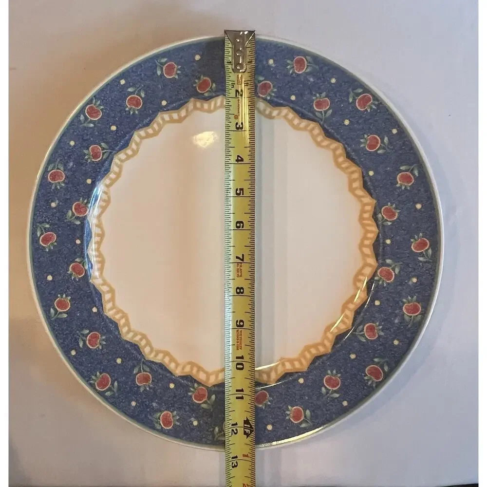 Mikasa Intaglio Navarro CAA77 12” Round Serving Platter Chop Plate Vintage